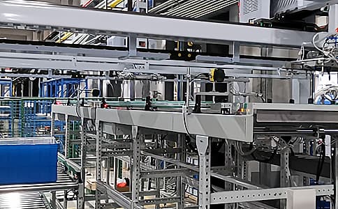 RFID服装吊挂分拣系统